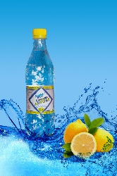 Напиток безалкогольный «Голубой Ключ с ароматом лимона» сильногазированный 0,5л