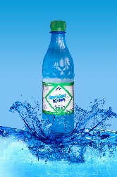 Вода питьевая «Голубой Ключ» среднегазированная 0,5л