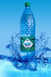 Вода питьевая «Голубой Ключ» среднегазированная 1,5л